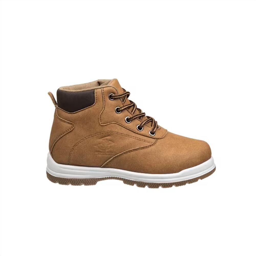 NEW JOSMO boys polo hi-top hiker boots in tan